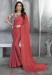 Picture of Beautiful Silk Indian Red Saree