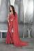 Picture of Beautiful Silk Indian Red Saree