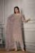 Picture of Statuesque Net Rosy Brown Anarkali Salwar Kameez