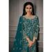 Picture of Ideal Net Dark Slate Grey Anarkali Salwar Kameez