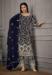 Picture of Elegant Net Dark Slate Grey Anarkali Salwar Kameez