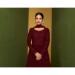 Picture of Shapely Georgette Maroon Anarkali Salwar Kameez