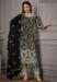 Picture of Superb Net Black Straight Cut Salwar Kameez