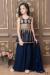 Picture of Classy Georgette Midnight Blue Kids Salwar Kameez