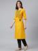 Picture of Ravishing Cotton Golden Kurtis & Tunic