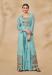 Picture of Georgette Light Steel Blue Readymade Salwar Kameez