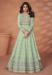 Picture of Georgette Dark Sea Green Anarkali Salwar Kameez