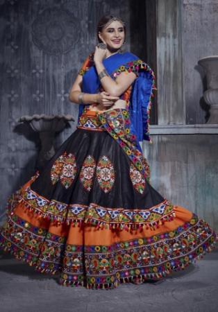 Picture of Splendid Silk Black Lehenga Choli