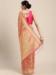 Picture of Ideal Organza Terracota Red Saree