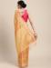 Picture of Splendid Organza Apricot Saree