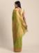 Picture of Marvelous Silk Olive Green Saree