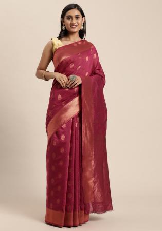 Picture of Taking Silk Watrmlon Pink Saree