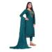 Picture of Sublime Silk Teal Straight Cut Salwar Kameez