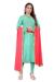 Picture of Bewitching Silk Sky Blue Straight Cut Salwar Kameez