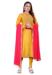 Picture of Resplendent Silk Sandy Brown Straight Cut Salwar Kameez