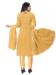 Picture of Sightly Georgette Yellow Straight Cut Salwar Kameez