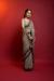 Picture of Amazing Georgette Dim Gray Saree