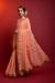 Picture of Fascinating Georgette Dark Salmon Saree