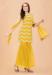 Picture of Shapely Georgette Yellow Readymade Salwar Kameez