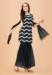 Picture of Resplendent Georgette Black Readymade Salwar Kameez