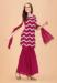 Picture of Alluring Georgette Deep Pink Readymade Salwar Kameez