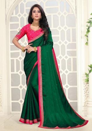 Picture of Delightful Silk Dark Slate Grey Saree