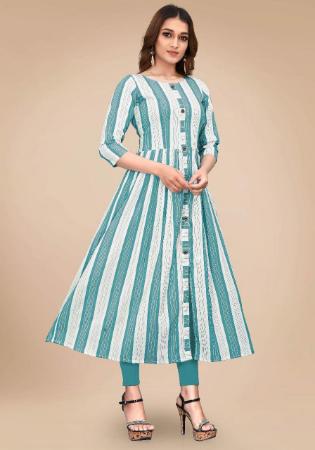 Picture of Beautiful Cotton Gainsboro Kurtis & Tunic