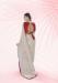 Picture of Pretty Georgette White Saree