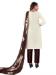 Picture of Superb Cotton Sea Shell Straight Cut Salwar Kameez