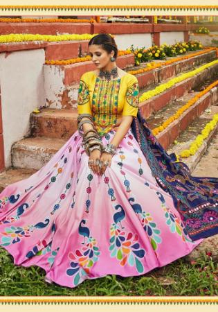 Picture of Beauteous Silk Thistle Lehenga Choli