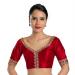 Picture of Splendid Silk Crimson Designer Blouse