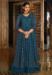 Picture of Georgette Dark Slate Grey Anarkali Salwar Kameez