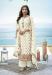 Picture of Stunning Georgette White Straight Cut Salwar Kameez