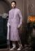 Picture of Excellent Silk Dark Grey Kurtas