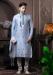 Picture of Exquisite Silk Light Steel Blue Kurtas