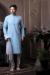 Picture of Beauteous Silk Light Blue Kurtas