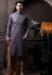 Picture of Fine Cotton Dim Gray Kurtas