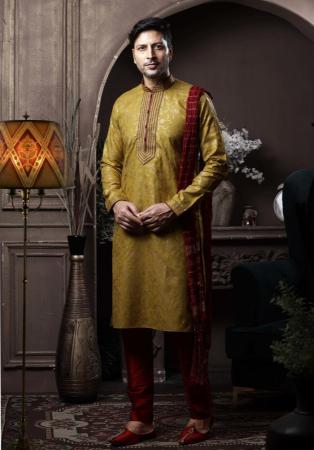 Picture of Stunning Cotton Burly Wood Kurtas