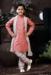 Picture of Lovely Cotton Indian Red Kids Kurta Pyjama