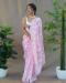 Picture of Excellent Silk & Organza Thistle Saree