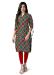 Picture of Lovely Rayon Grey Kurtis & Tunic