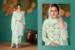 Picture of Georgette Dark Sea Green Straight Cut Salwar Kameez