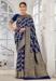 Picture of Grand Silk Midnight Blue Saree