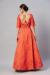 Picture of Enticing Cotton Tomato Party Wear Gown