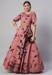 Picture of Good Looking Cotton Pale Violet Red Party Wear Gown