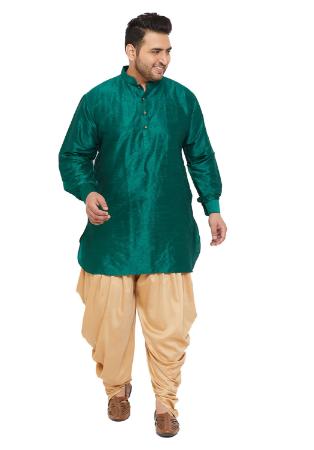 Picture of Nice Silk Teal Kurtas