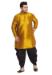 Picture of Radiant Silk Dark Golden Rod Kurtas