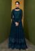 Picture of Georgette Midnight Blue Anarkali Salwar Kameez