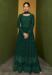 Picture of Georgette Forest Green Anarkali Salwar Kameez