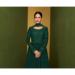 Picture of Georgette Forest Green Anarkali Salwar Kameez